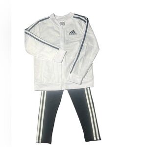 Girl’s Adidas jacket and leggings